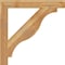 Ekena Millwork Funston Block Rough Sawn Bracket, Western Red Cedar, 4"W x 34"D x 34"H BKT04X34X34FST05RWR - alternate 4